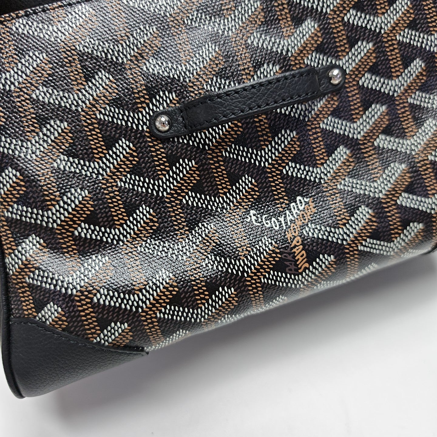 Saïgon Mini Coated Canvas Black