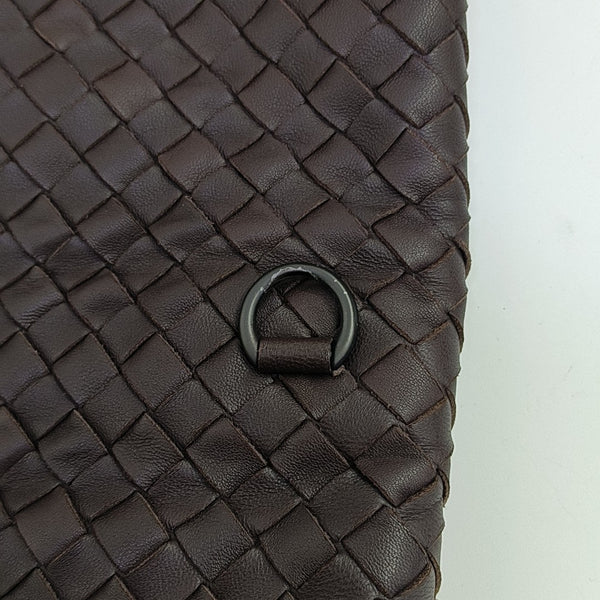 Calfskin Shoulder Bag Brown