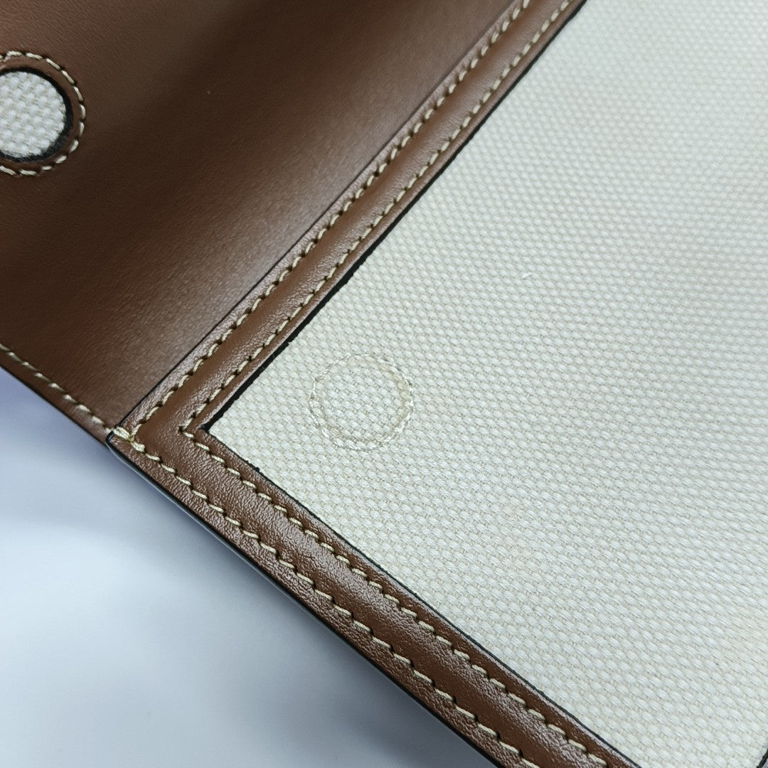 Title Mini Calfskin Brown