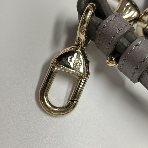 Lady Dior Medium Cannage Lambskin Gray