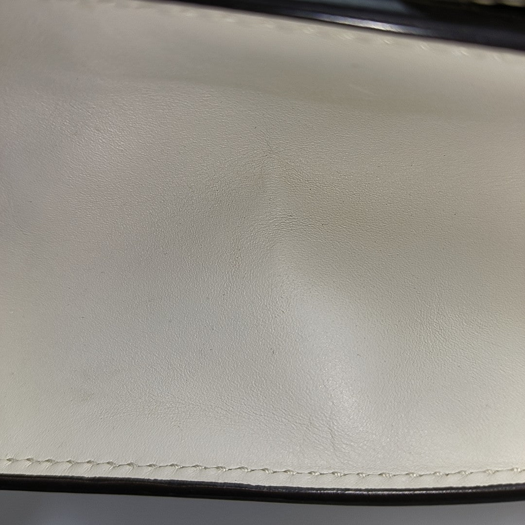 Sylvie Small Calfskin White