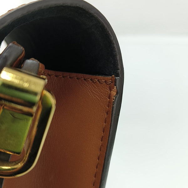 DAUPHINE Mini Monogram Coated Canvas Brown