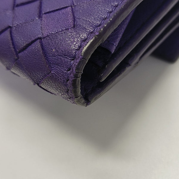 Calfskin Wallet Purple