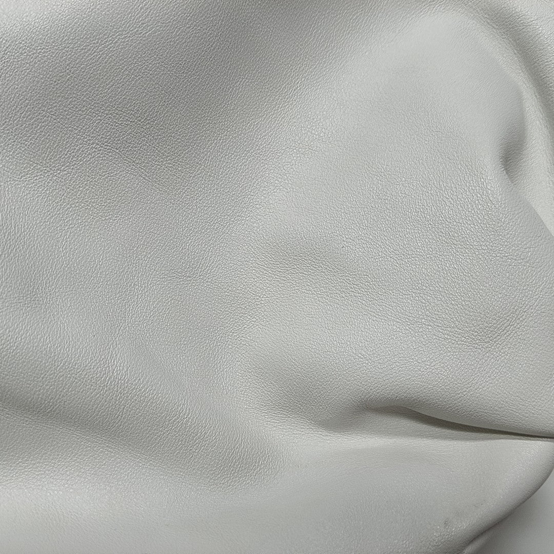 The Pouch Large Calfskin White