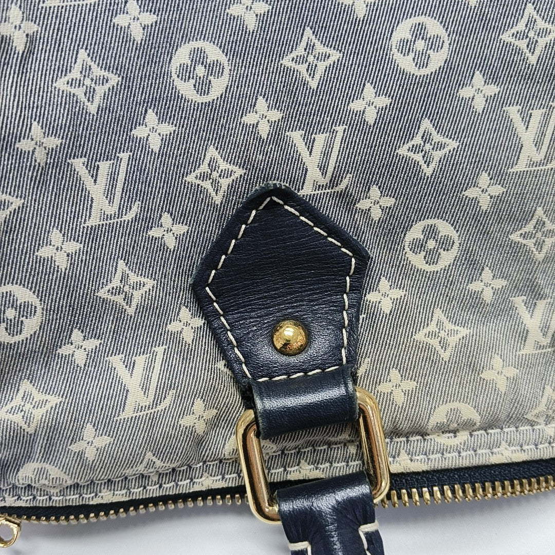 SPEEDY 30 Monogram Canvas Blue
