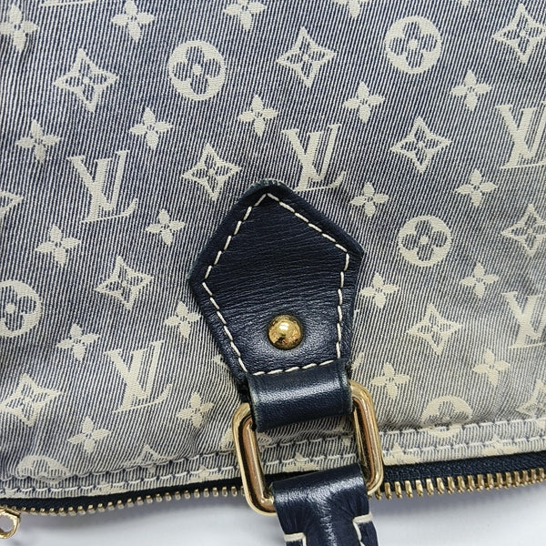 SPEEDY 30 Monogram Canvas Blue