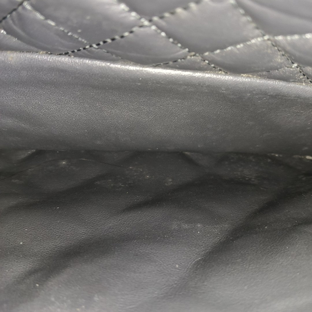 2.55 Quilted Calfskin Gray
