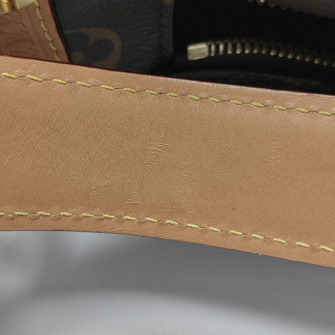 SIDE TRUNK MM Monogram Coated Canvas Brown