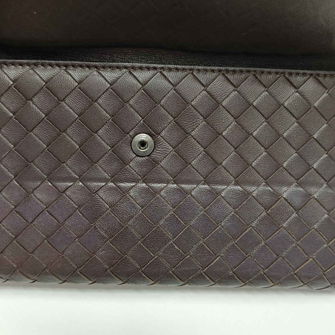 Lambskin Wallet Brown