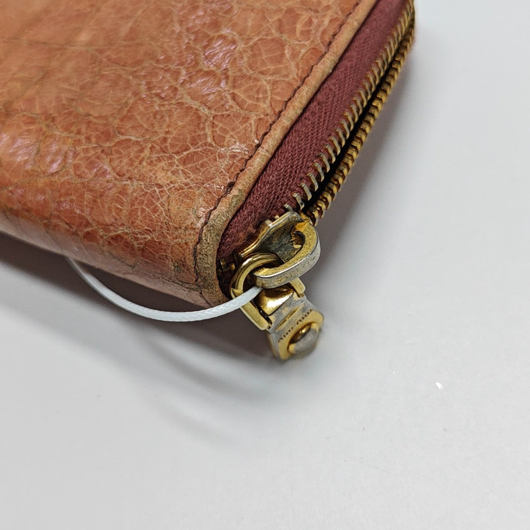 Calfskin Wallet Pink