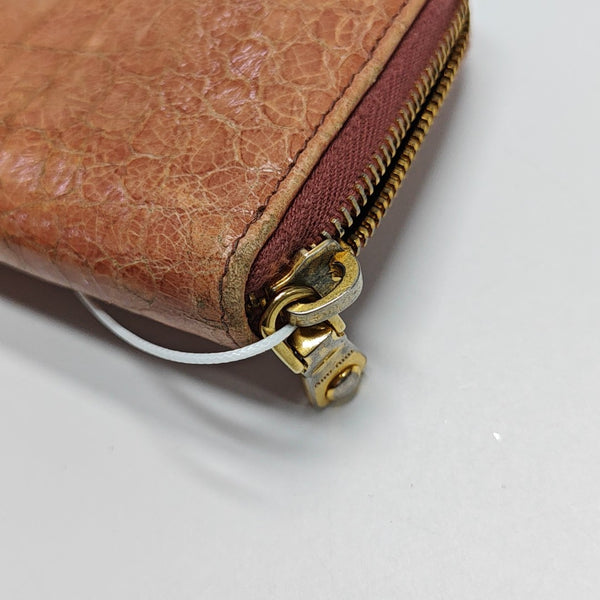 Calfskin Wallet Pink