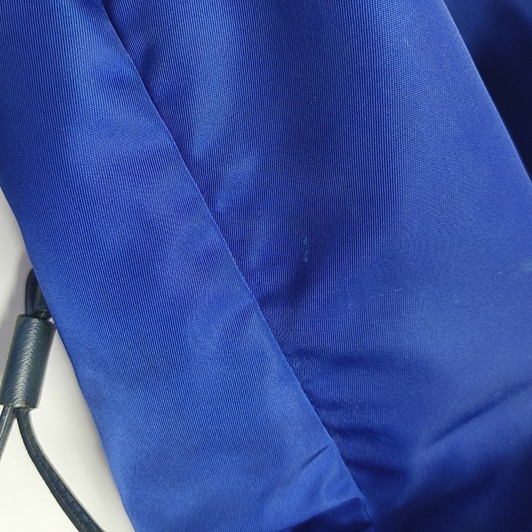 Nylon Tote Bag Blue