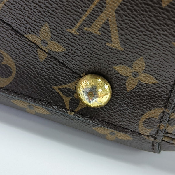 MONTAIGNE BB Monogram Coated Canvas Brown