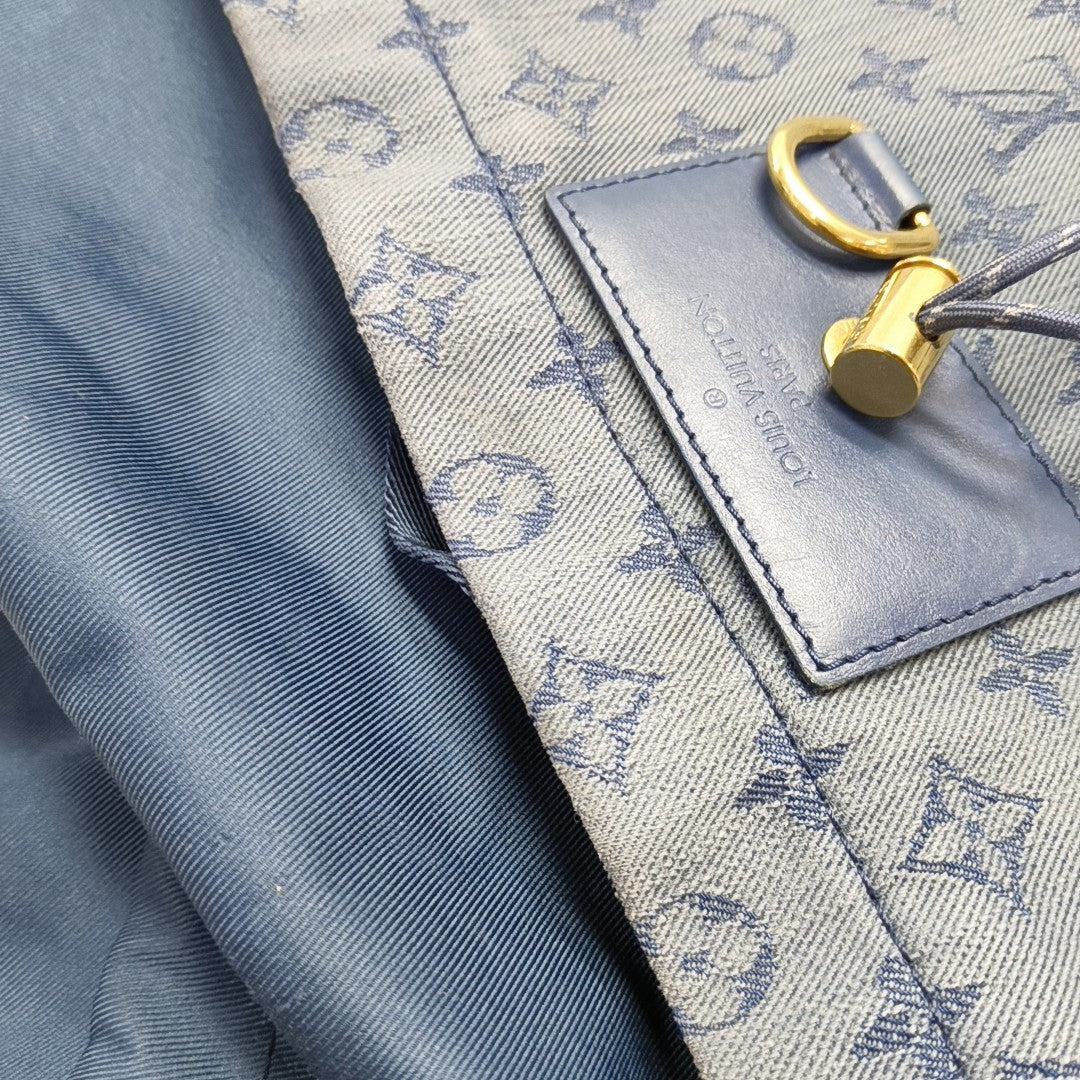 CHALK Monogram Denim Blue