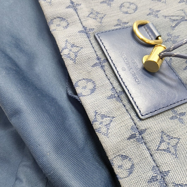 CHALK Monogram Denim Blue