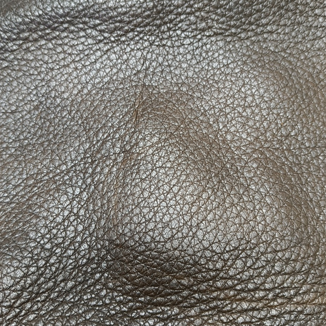 Calfskin Shoulder Bag Brown