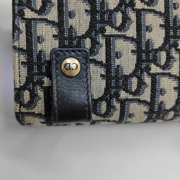 Saddle Mini Oblique Canvas Blue