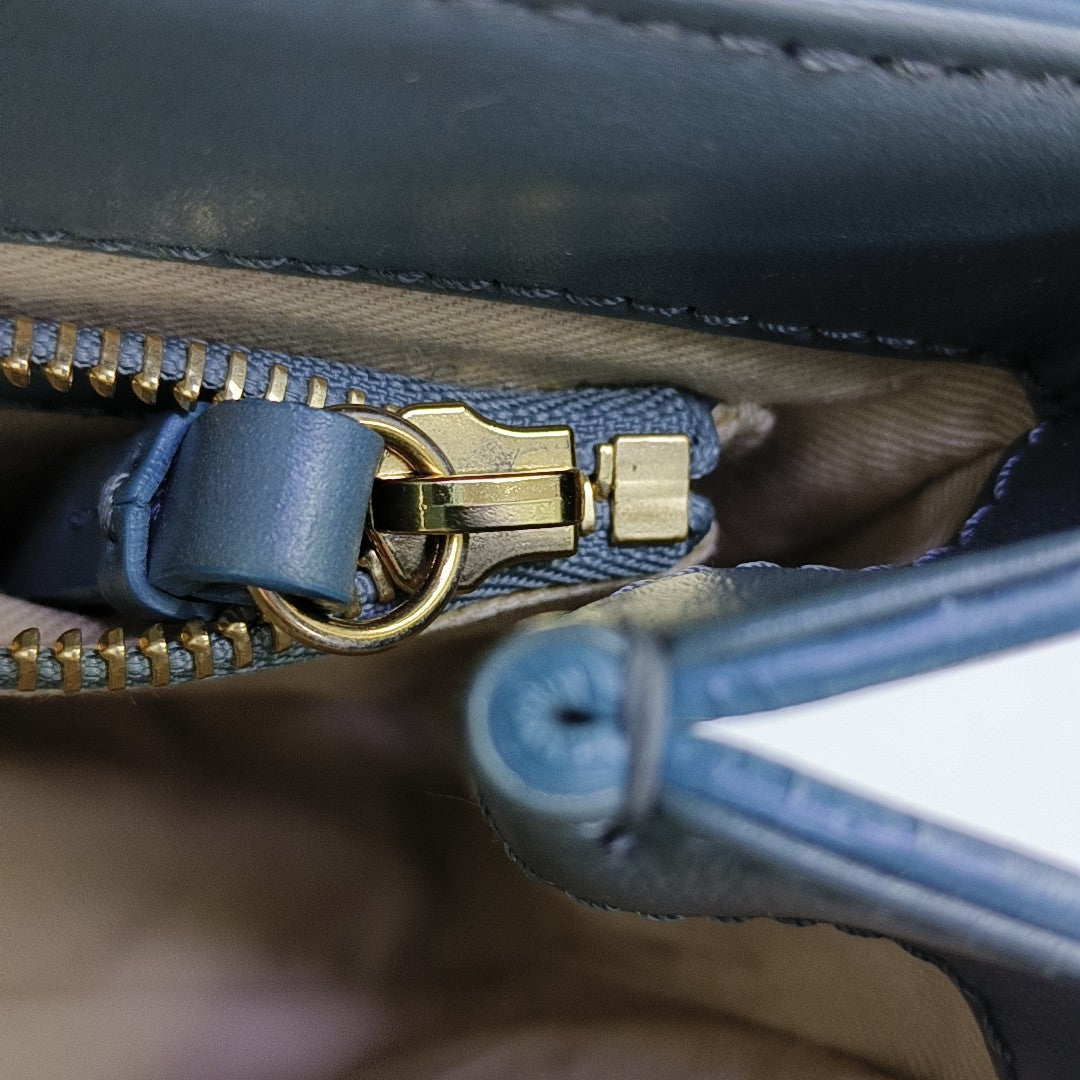 Chloé C Small Calfskin Blue