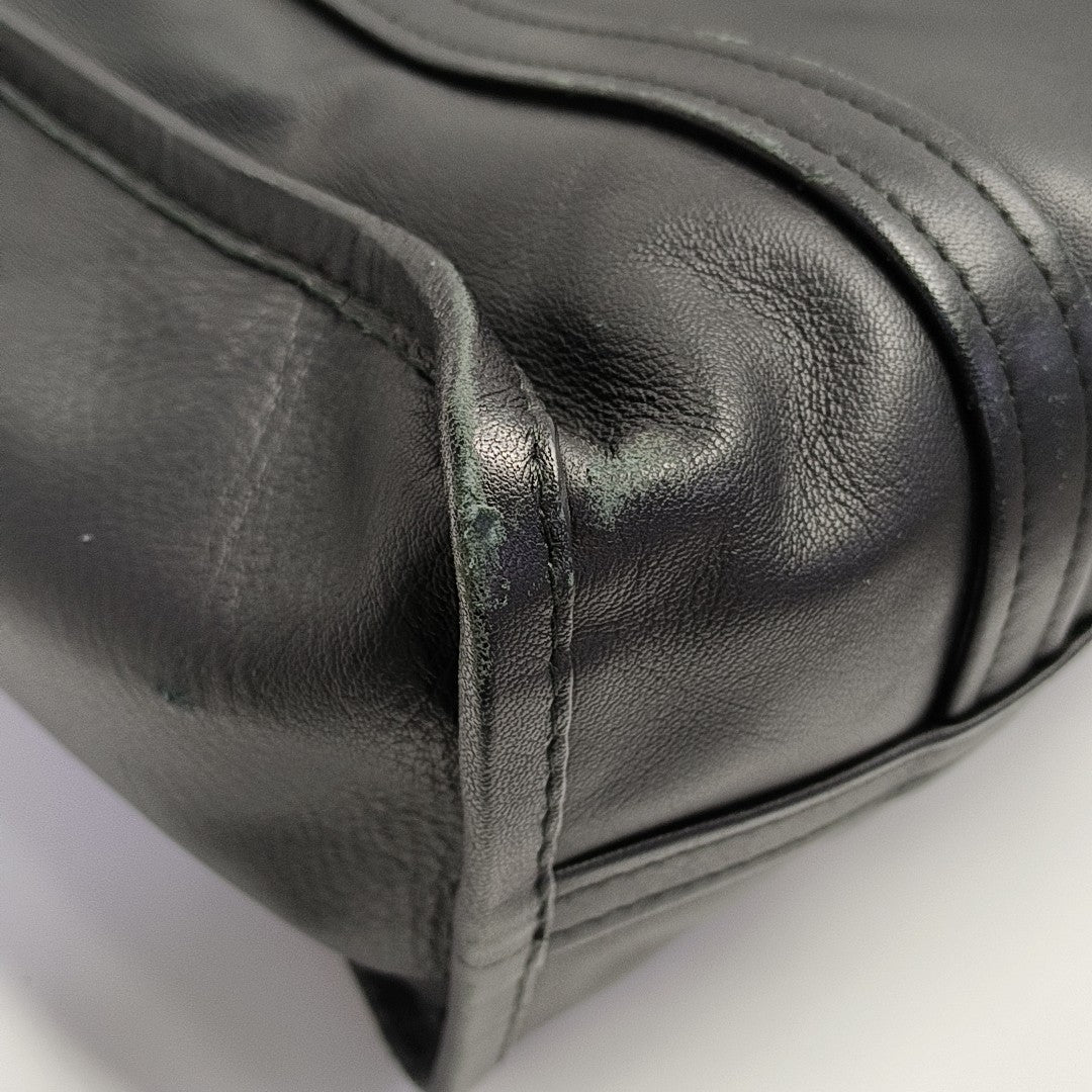 Bazar Calfskin Black