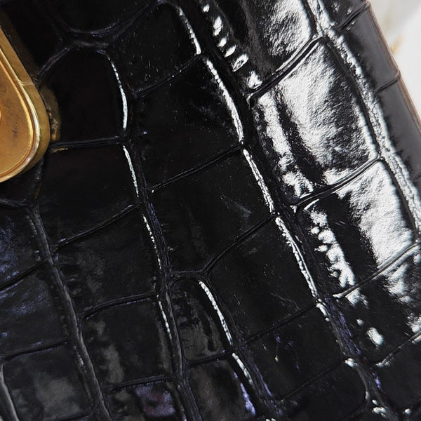 B. Calfskin Black