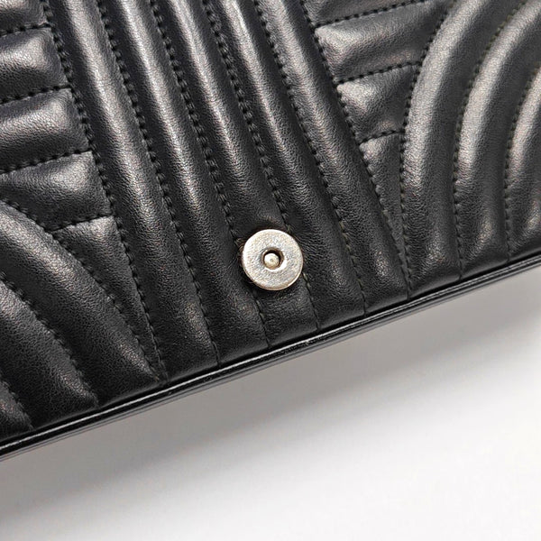 Diagramme Medium Quilted Calfskin Black