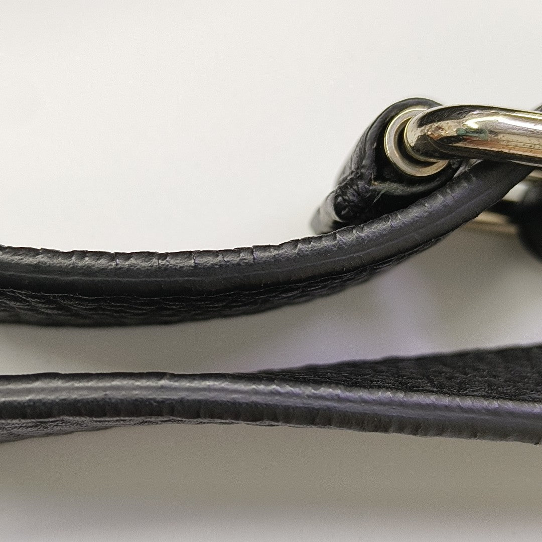 Calfskin Shoulder Bag Black