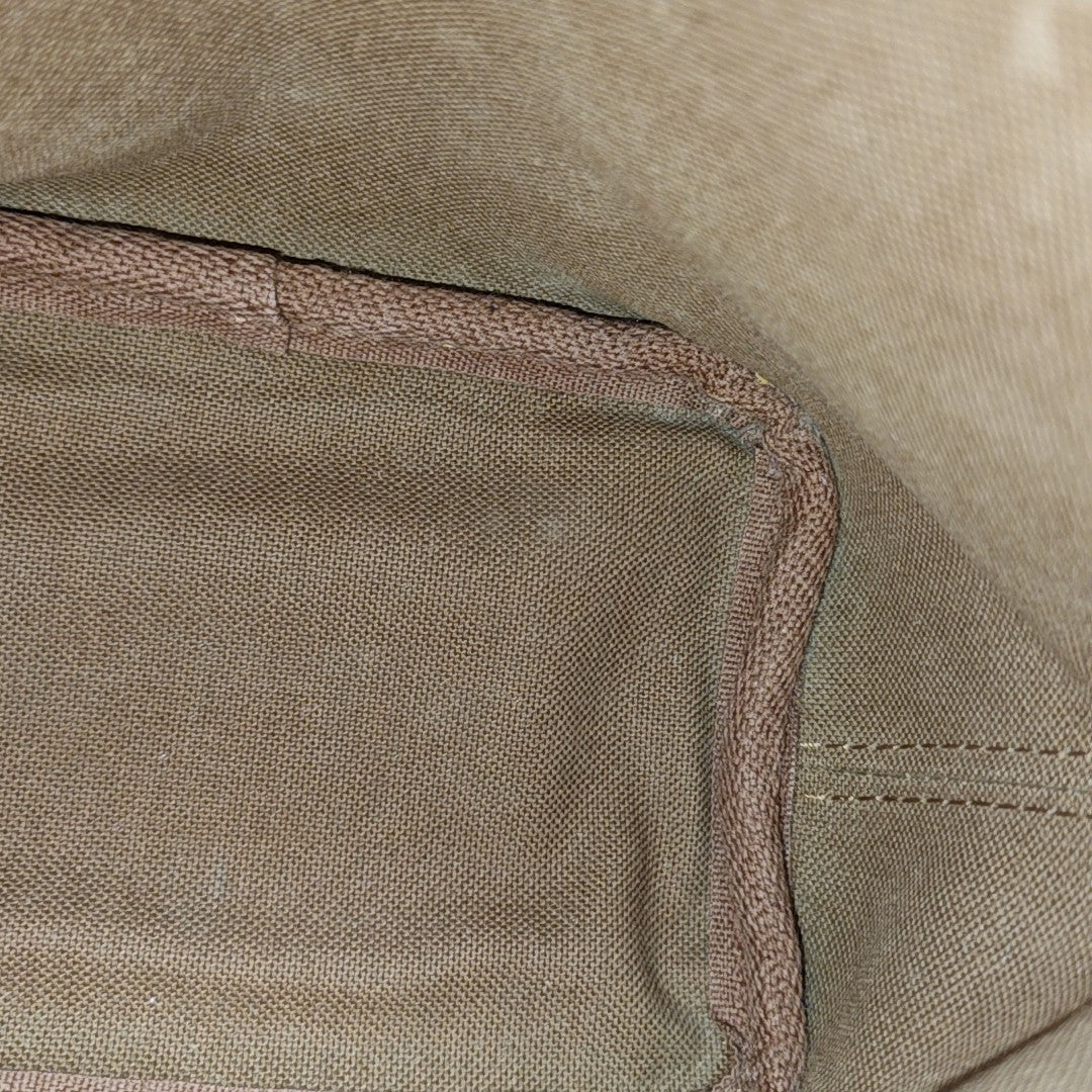 NÉONOÉ Nano Monogram Coated Canvas Brown