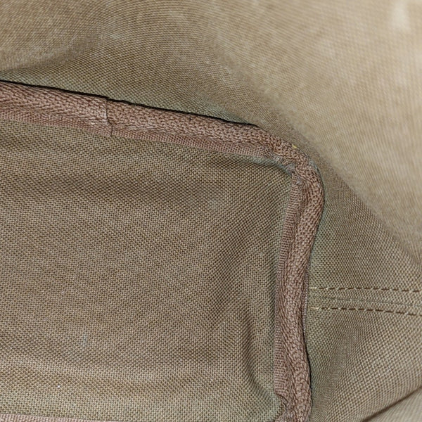 NÉONOÉ Nano Monogram Coated Canvas Brown