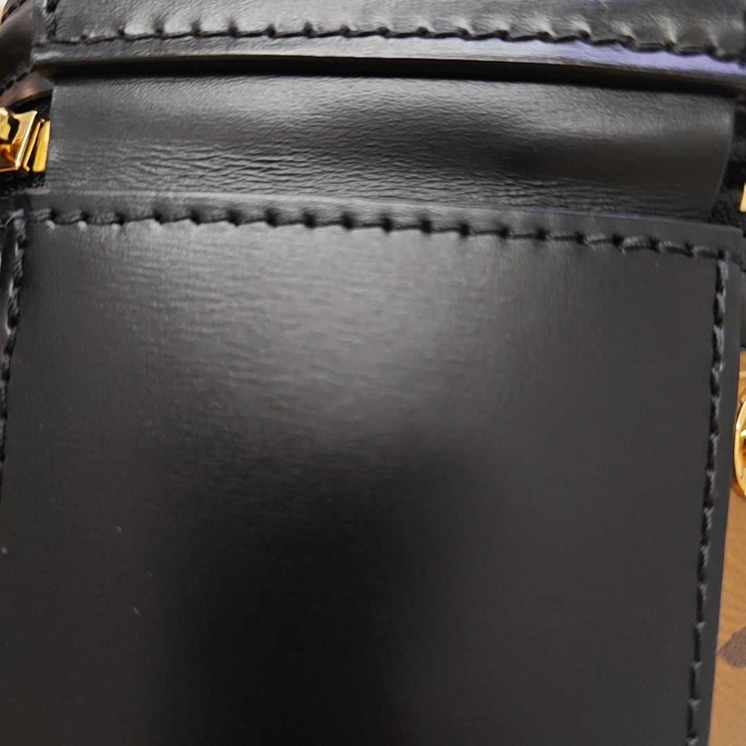 CANNES PM Monogram Coated Canvas Brown