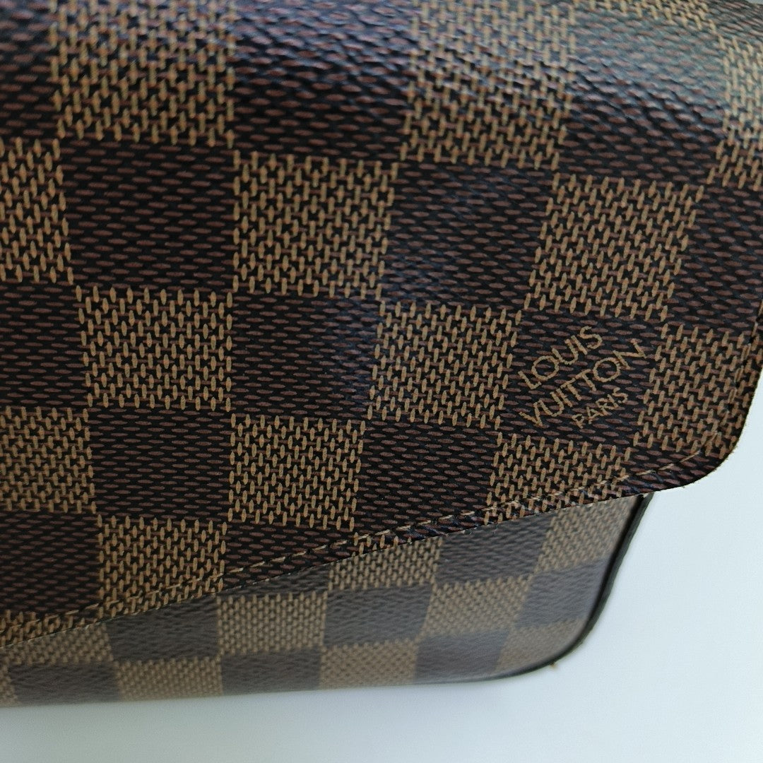 FÉLICIE Damier Ebene Coated Canvas Brown
