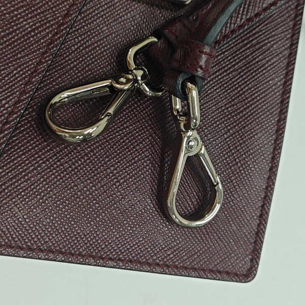 Sound Bag Saffiano Calfskin Red