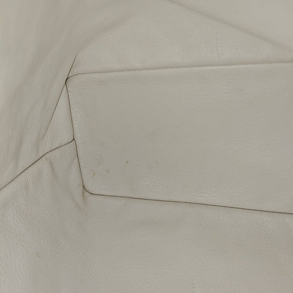 Anjou Mini Coated Canvas White