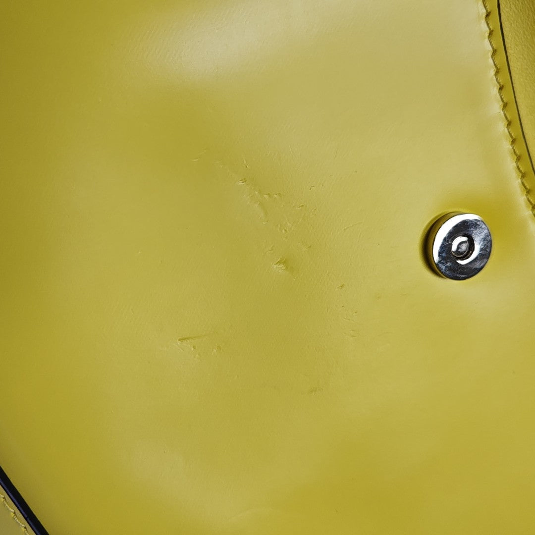 Cleo Mini Calfskin Yellow