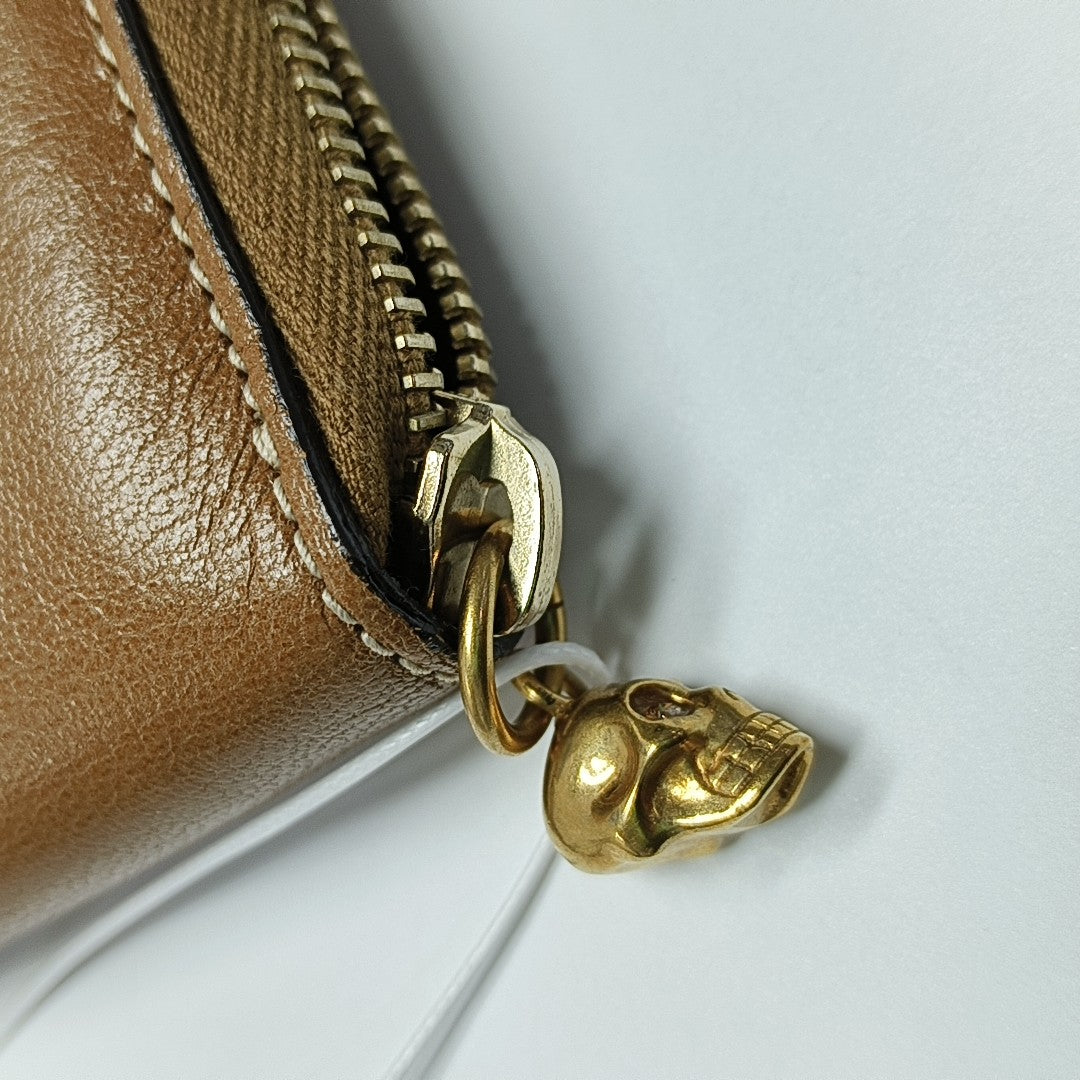 Lambskin Wallet Brown