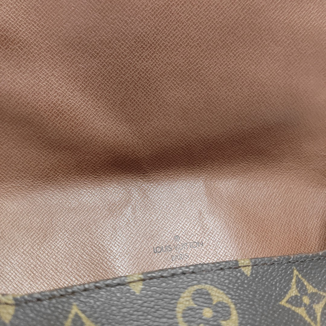 MUSETTE TANGO PM Monogram Coated Canvas Brown