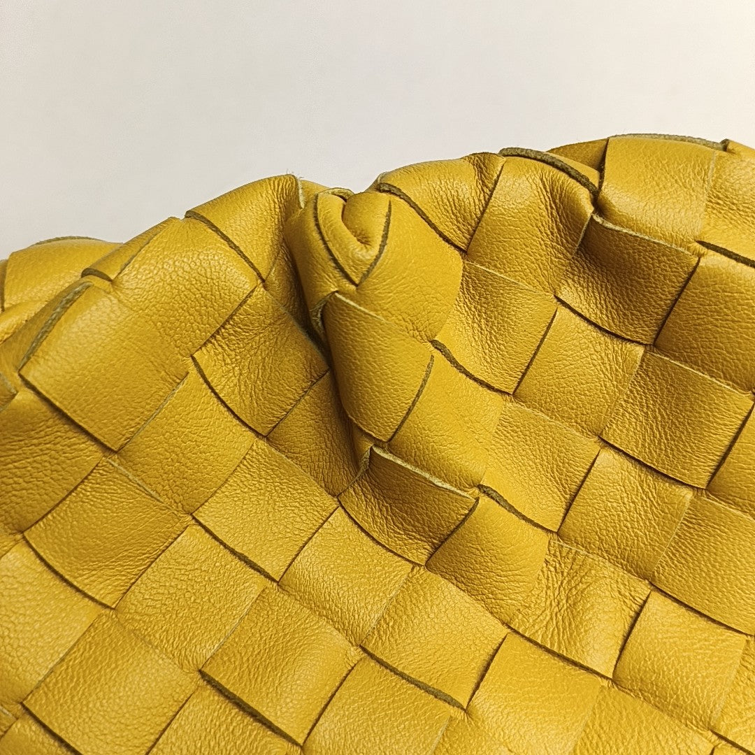 Authenticated pre-owned  The Pouch Mini Lambskin Yellow - Crossbody Bag at Looply