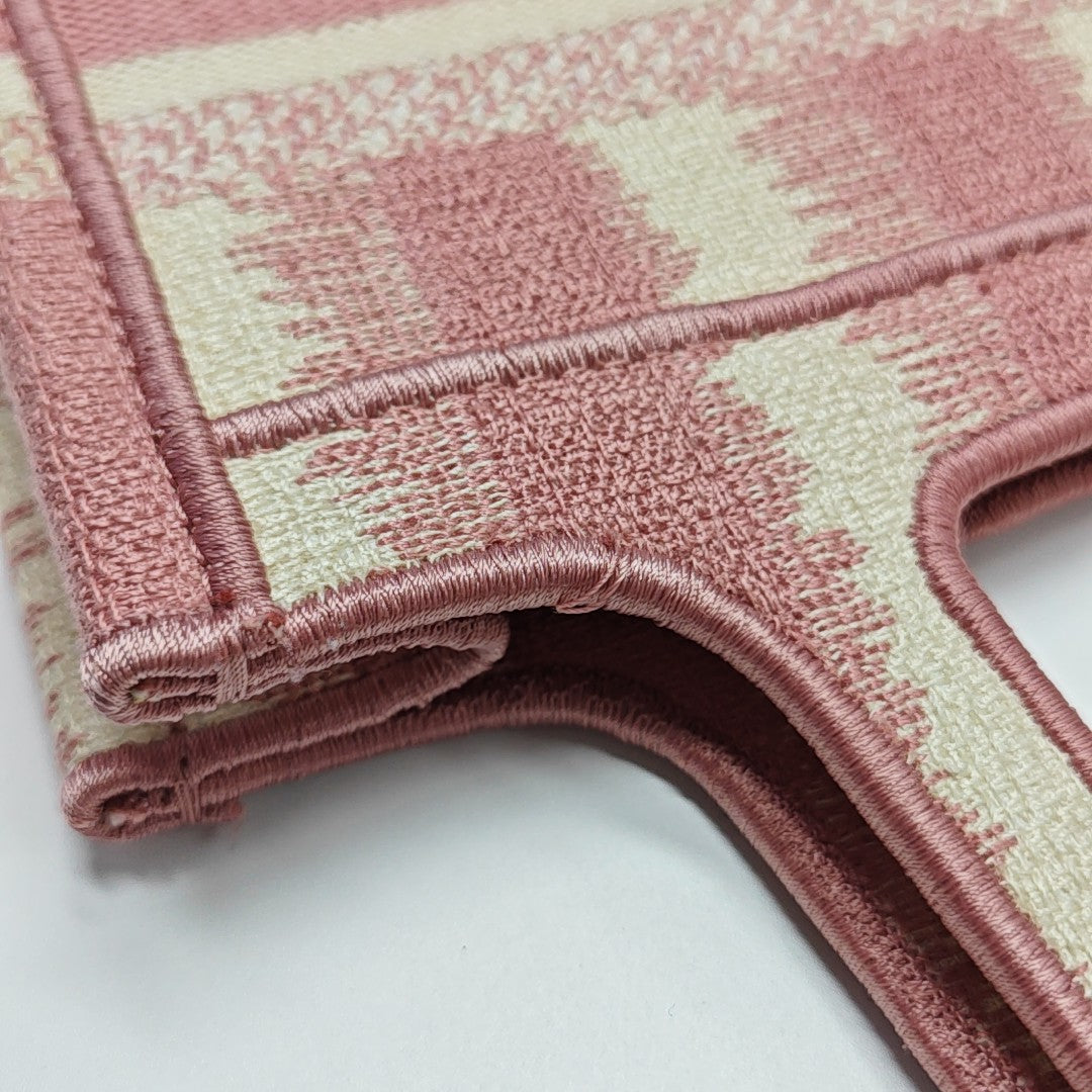 Book Tote Mini Fabric Pink