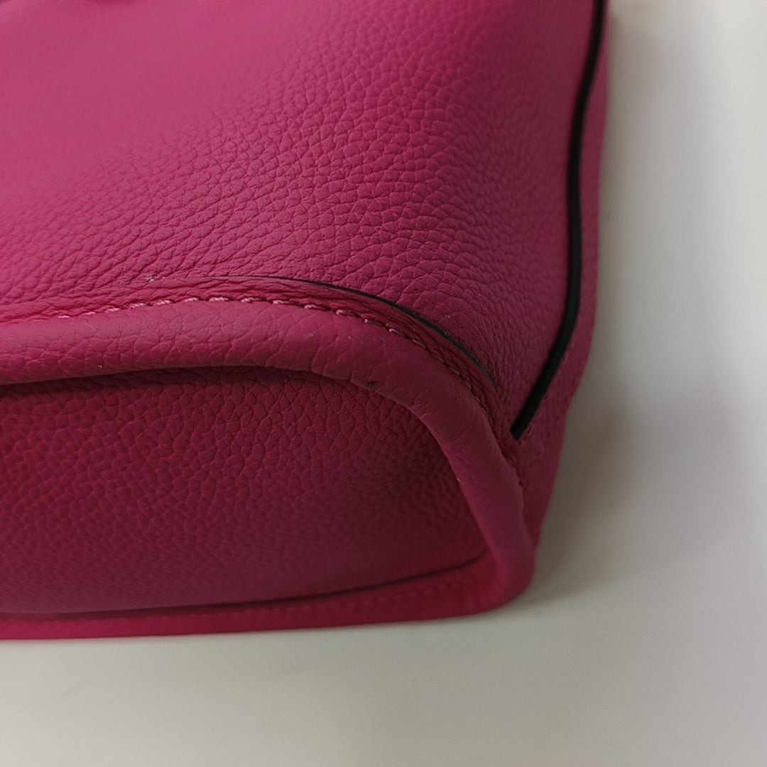 NEVERFULL INSIDE OUT BB Monogram Calfskin Red