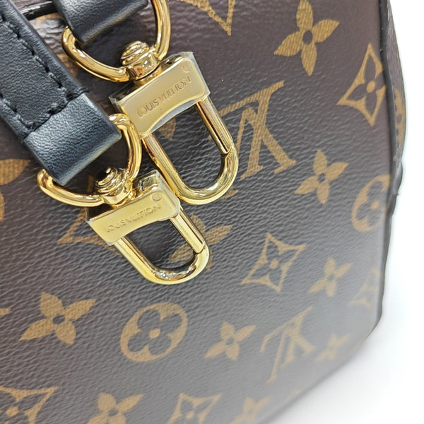 NÉONOÉ MM Monogram Coated Canvas Brown