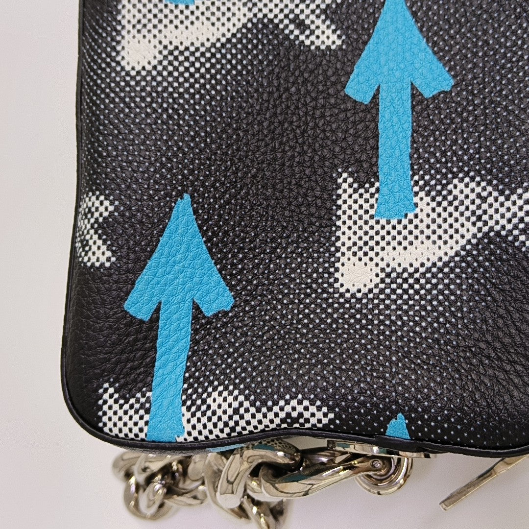 Calfskin Shoulder Bag Black