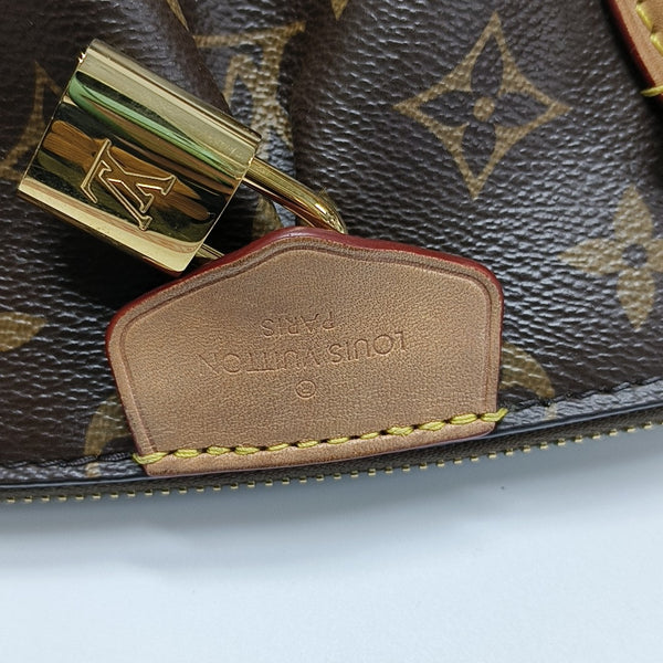 BOETIE PM Monogram Coated Canvas Brown