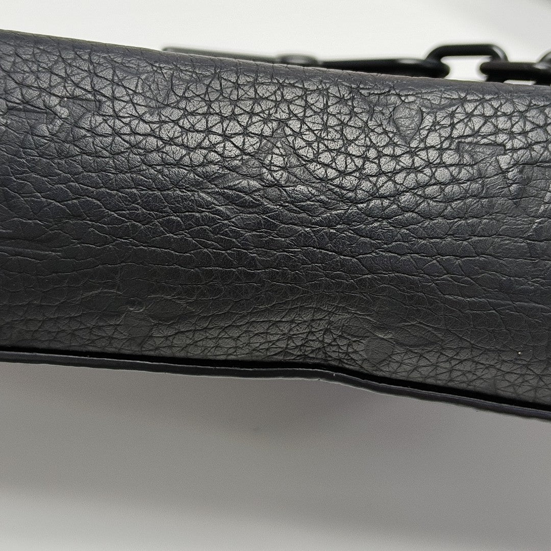 SOFT TRUNK Mini Monogram Calfskin Black