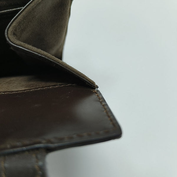 Suede Tote Bag Brown