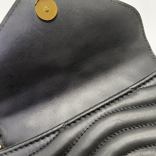 NEW WAVE Quilted Calfskin Black