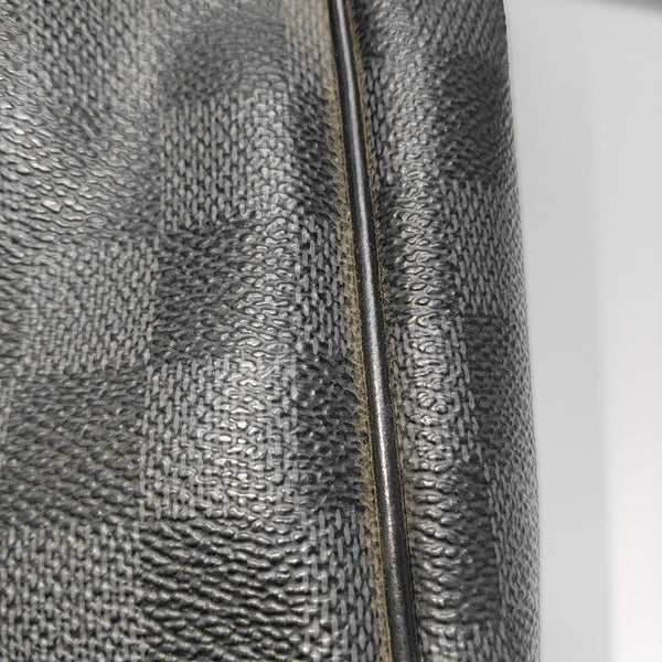 DANIEL MM Damier Graphite Coated Canvas Gray