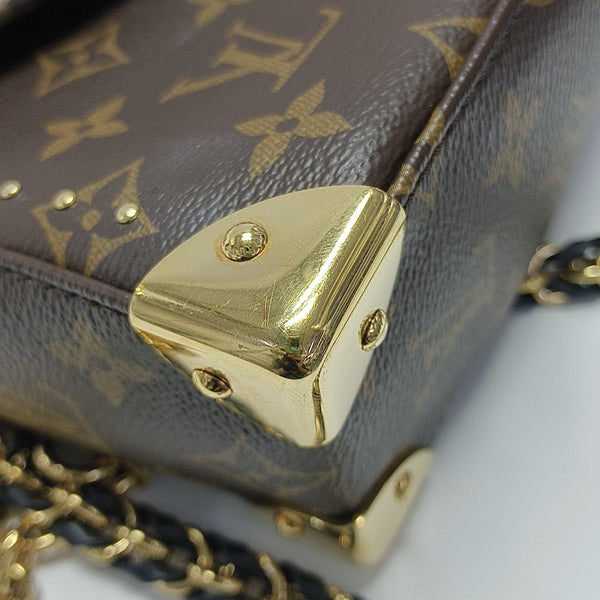 TRUNKIE Monogram Coated Canvas Brown