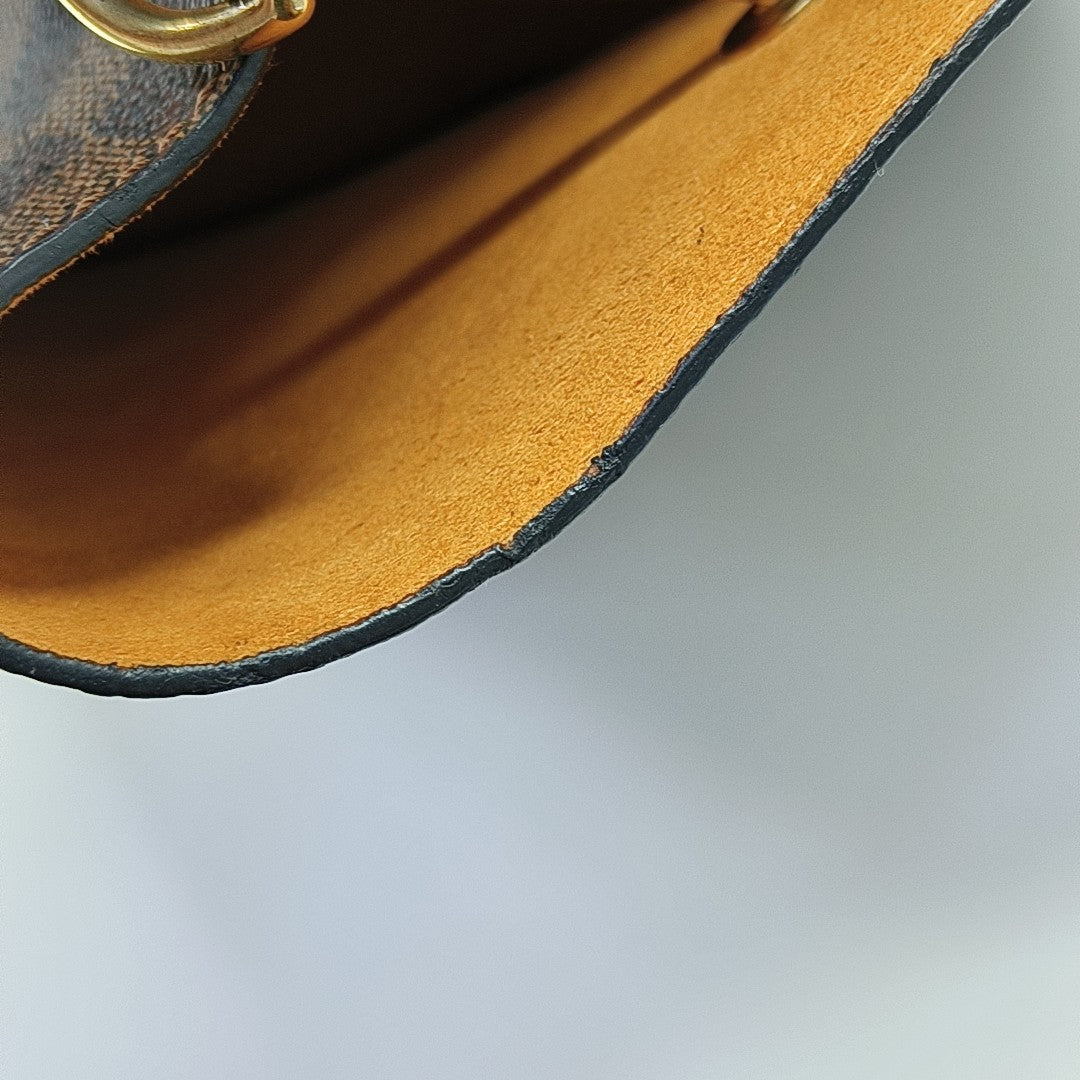 NÉONOÉ MM Damier Ebene Coated Canvas Brown
