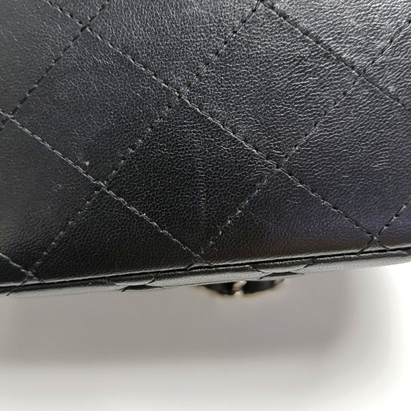 CLASSIC FLAP Mini Quilted Lambskin Black