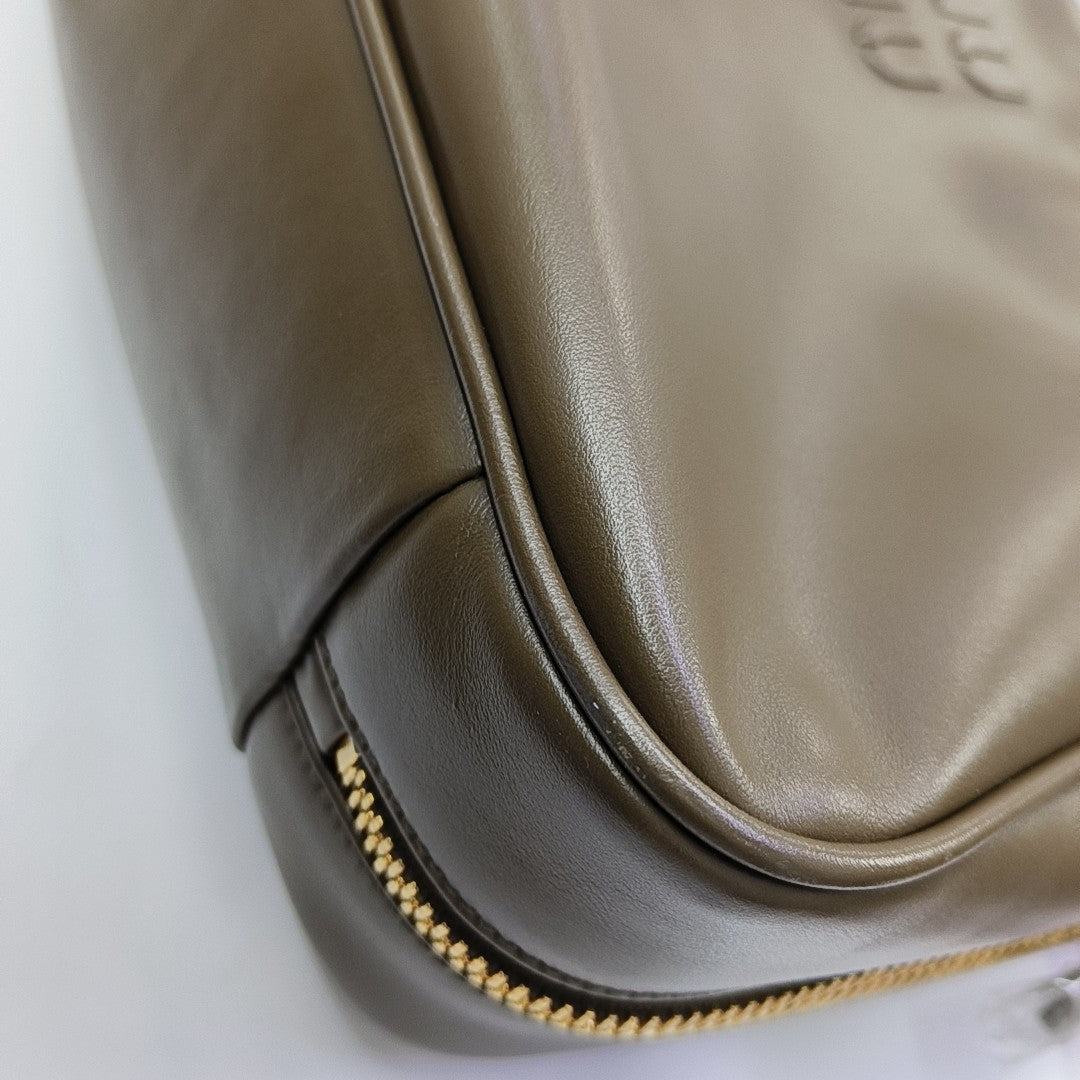Beau Large Calfskin Gray