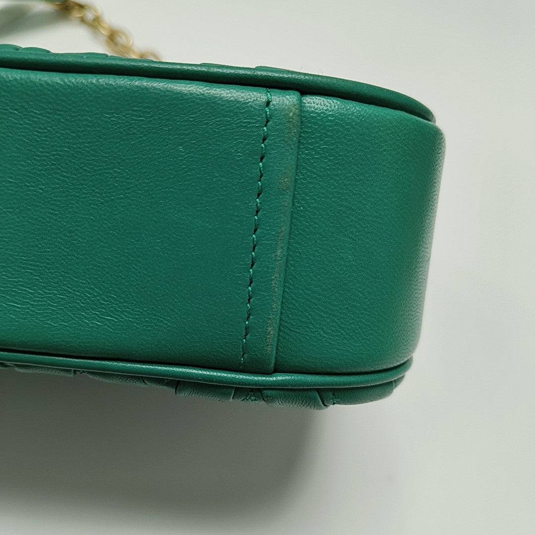 Quilted Lambskin Green